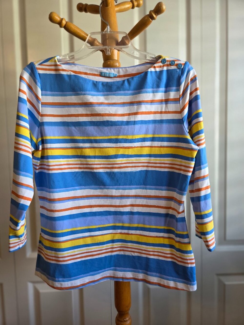 J Mclaughlin Wavesong Tee Size M